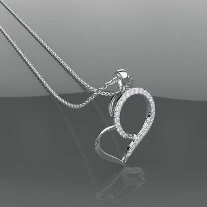 Moissanite Diamond 925 Silver Necklace