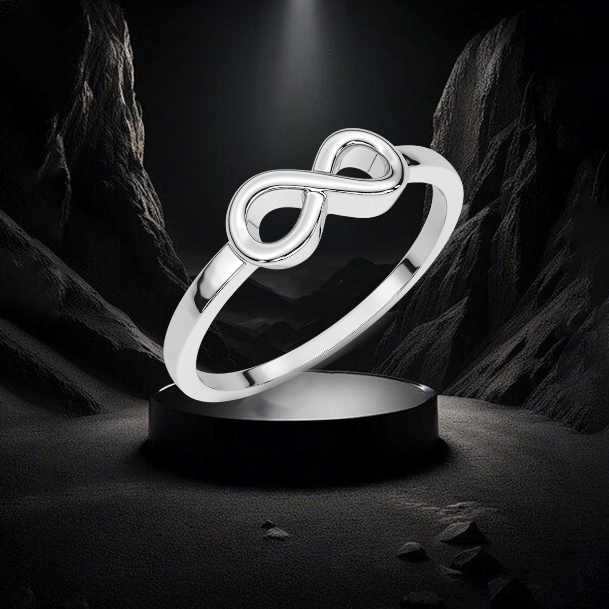 Infinity 925 Silver Ring