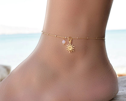 Sun 925 Silver Anklet (Copy)