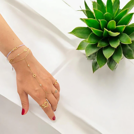 Elagent 925 Silver Hand Chain