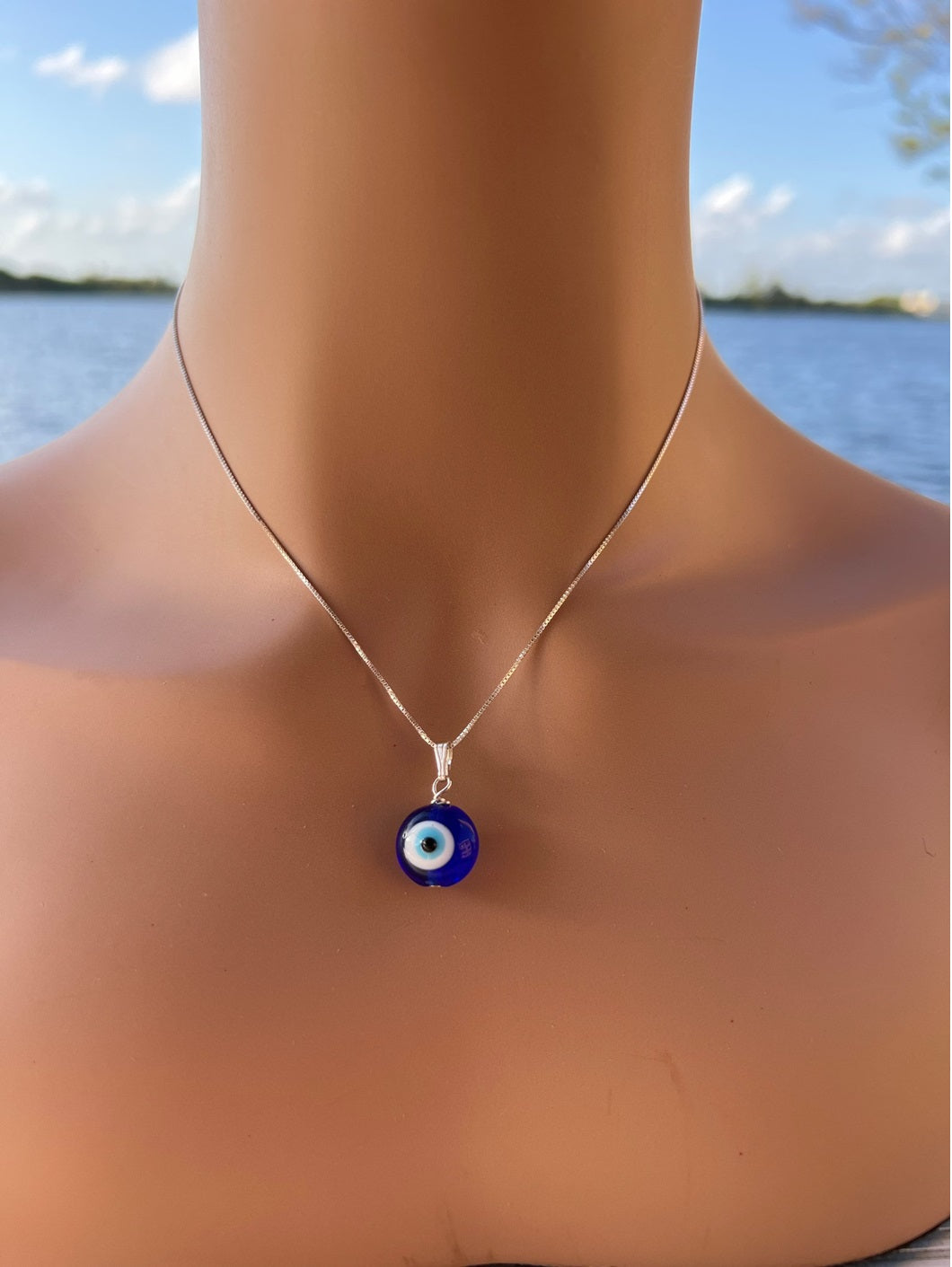 Amulet Evil Eye 925 Silver Necklace