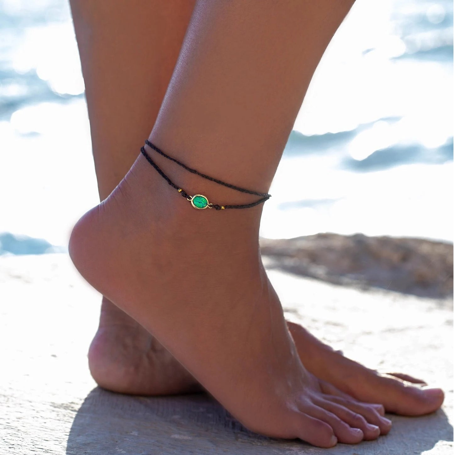 Hawaiian 925 Silver Anklet