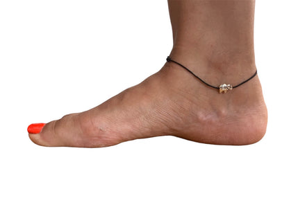 Thread 925 Silver Anklet