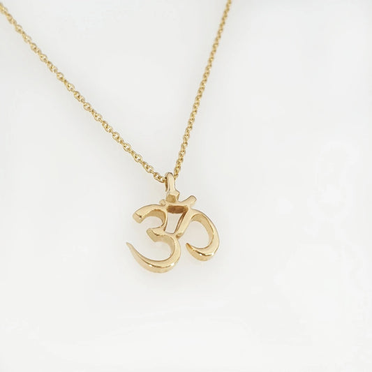 Om 925 Silver Necklace