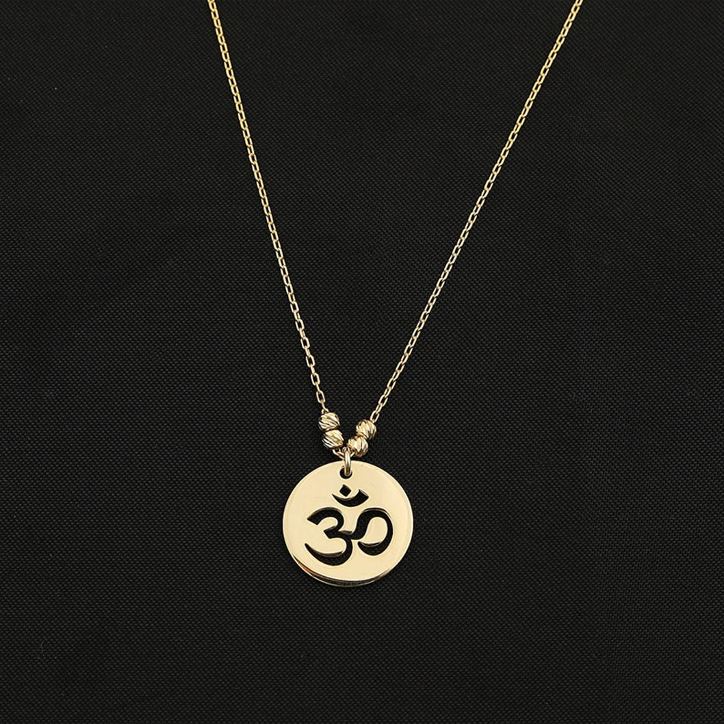 Om 925 Silver Necklace