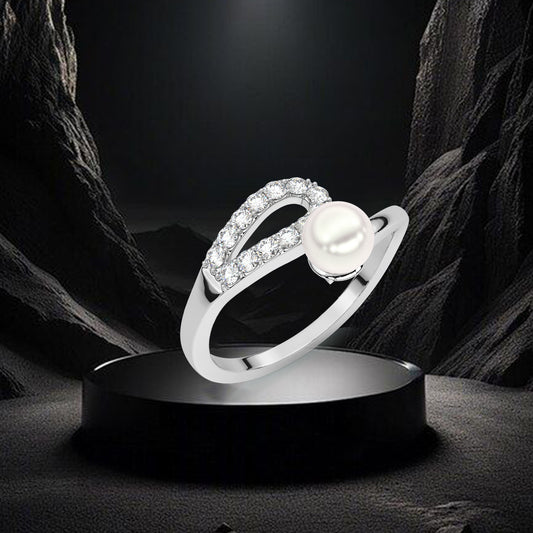 Cascade Pearl 925 Silver Ring