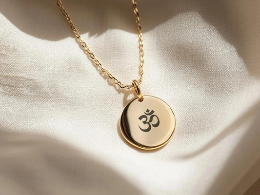 Om 925 Silver Necklace