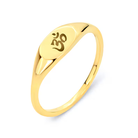 Om 925 Silver Ring