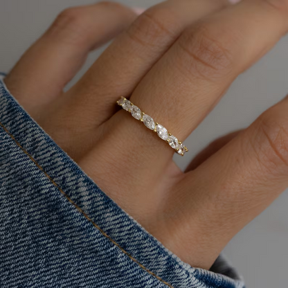 Marquise 925 Eternity Band