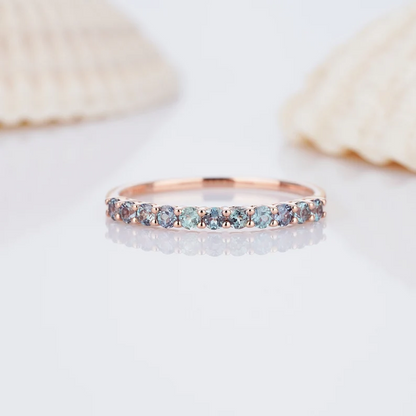 Alexandrite 925 Eternity Band