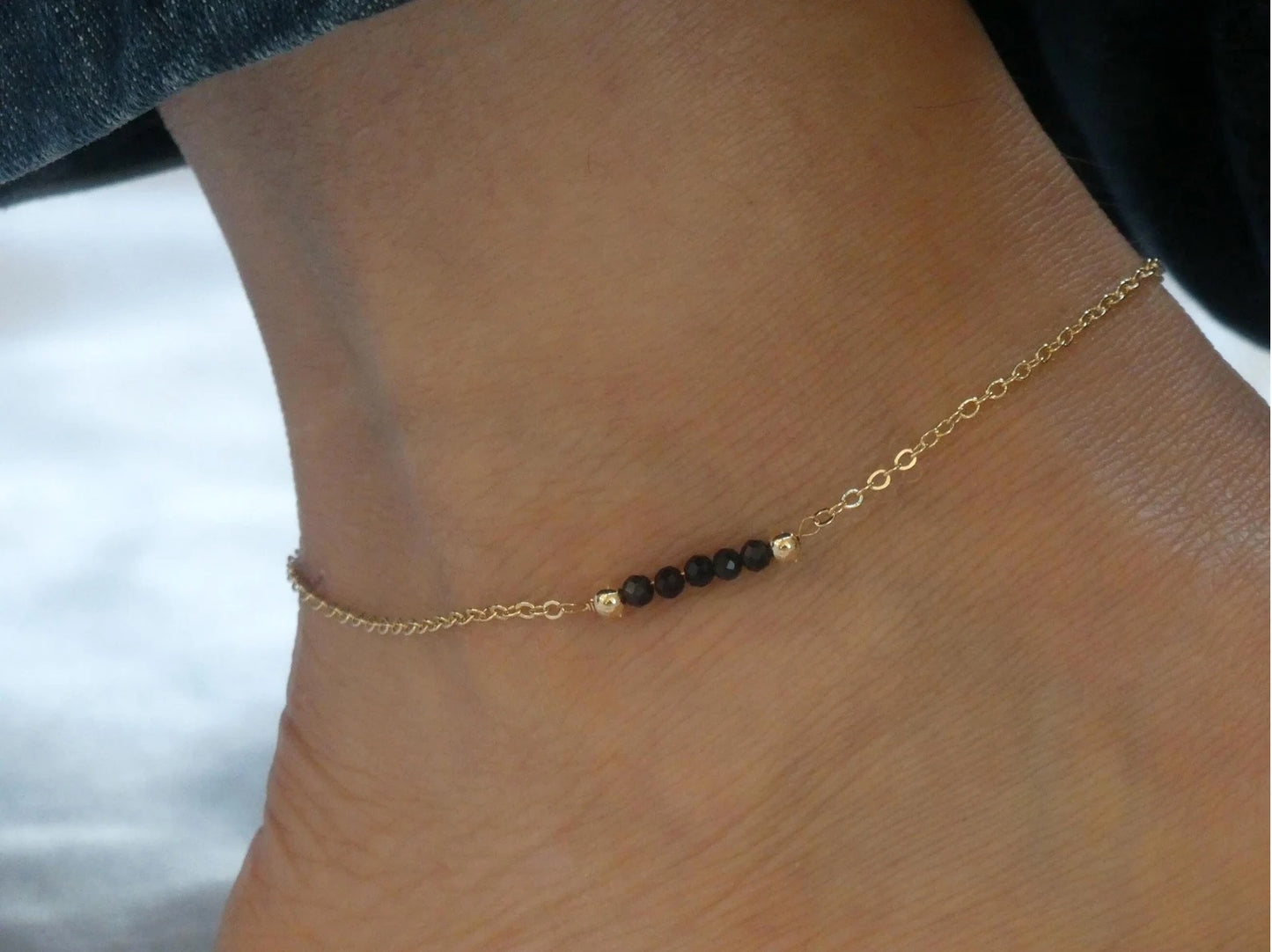 Petite 925 Silver Anklet