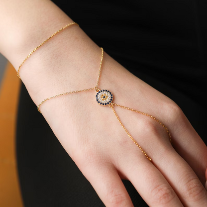 Minimalist 925 Silver Hand Chain