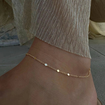 Minimalist 925 Silver Anklet