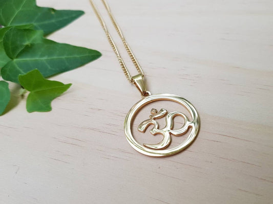 Om 925 Silver Necklace