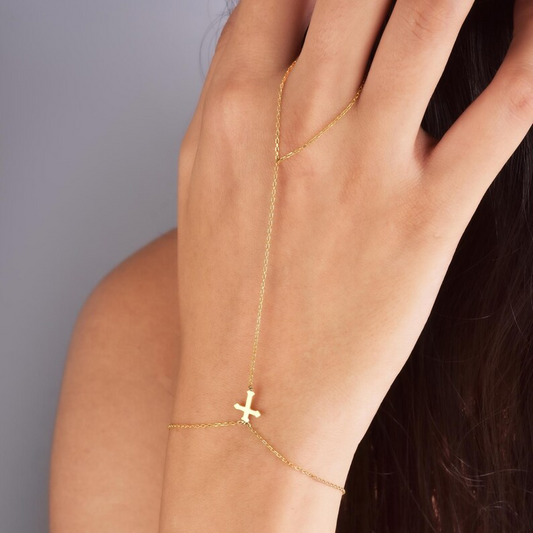 Religious 925 Silver Hand Chain