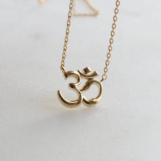 Om 925 Silver Necklace