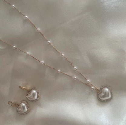 Delicate 925 Silver Necklace Set