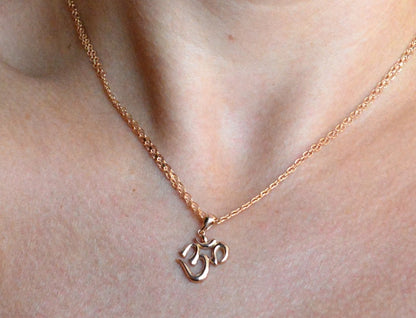 Om 925 Silver Necklace