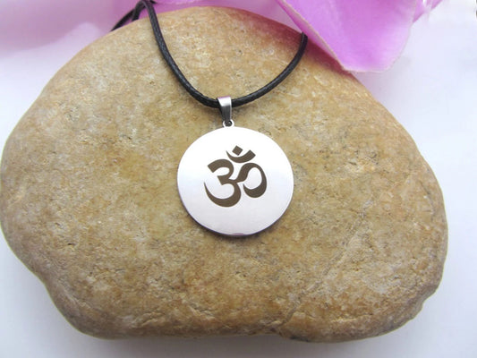 Om 925 Silver Necklace