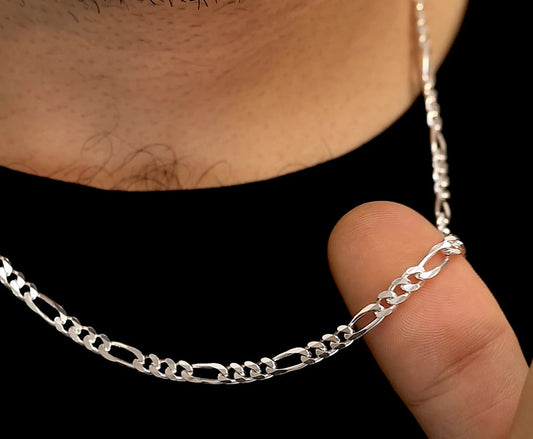 Figaro 925 Silver Men's Chain