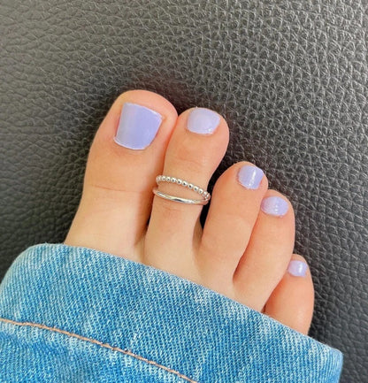 Beaded 925 Silver Toe Ring