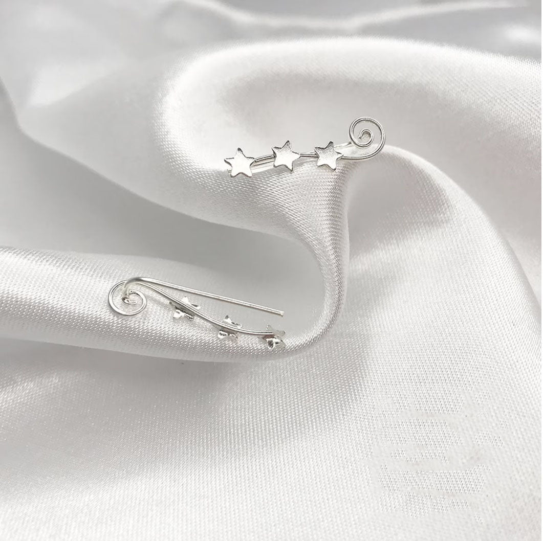 Milky 925 Silver Earring