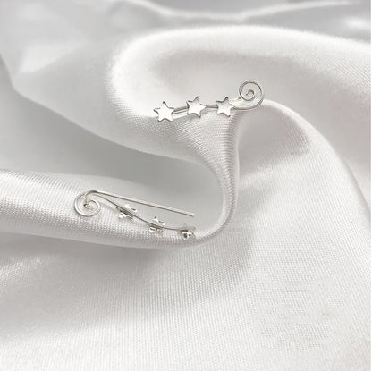 Milky 925 Silver Earring