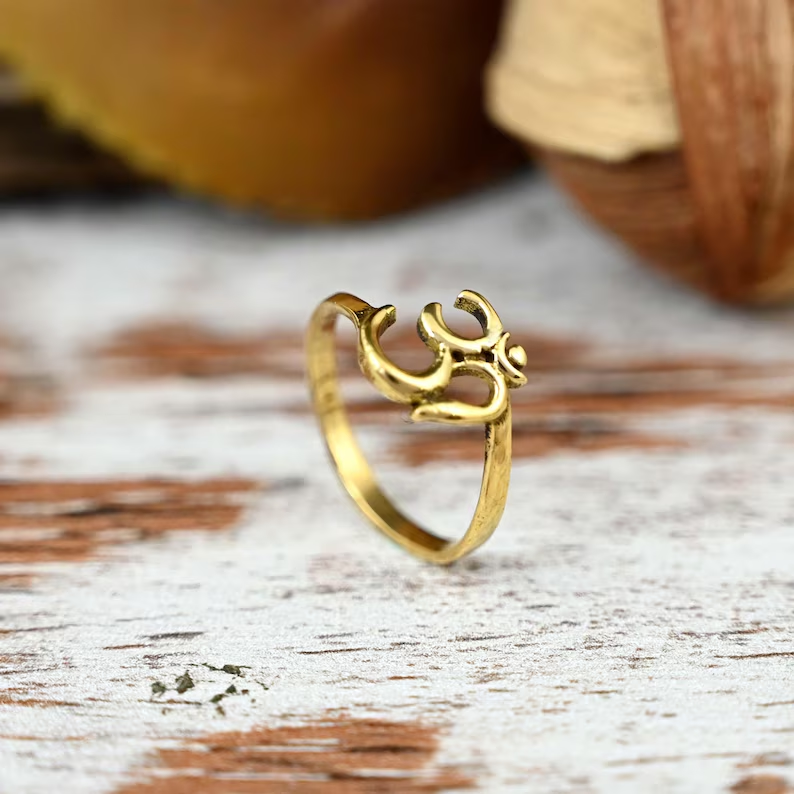 Om 925 Silver Ring