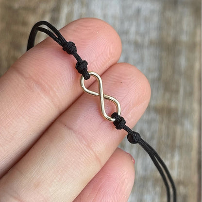 Infinity Simple 925 Silver Anklet