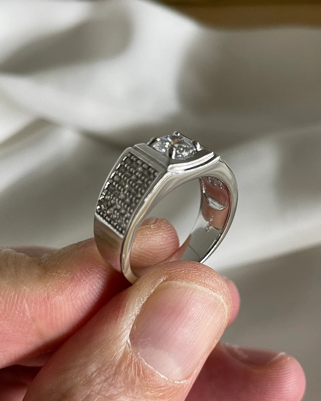 Box 925 Silver Men's Ring