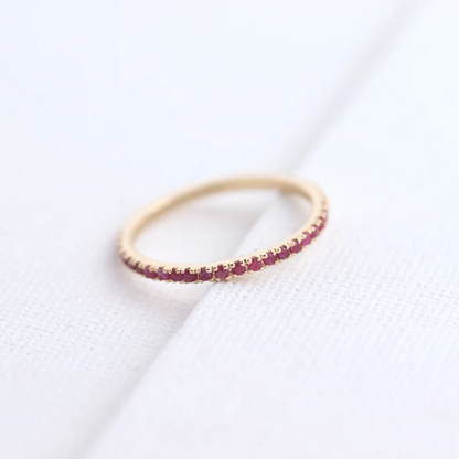 Pave 925 Eternity Band