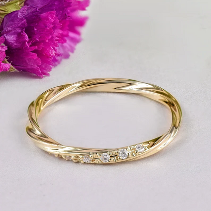 Stackable 925 Eternity Band