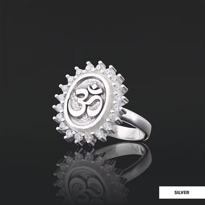 Om 925 Silver Ring