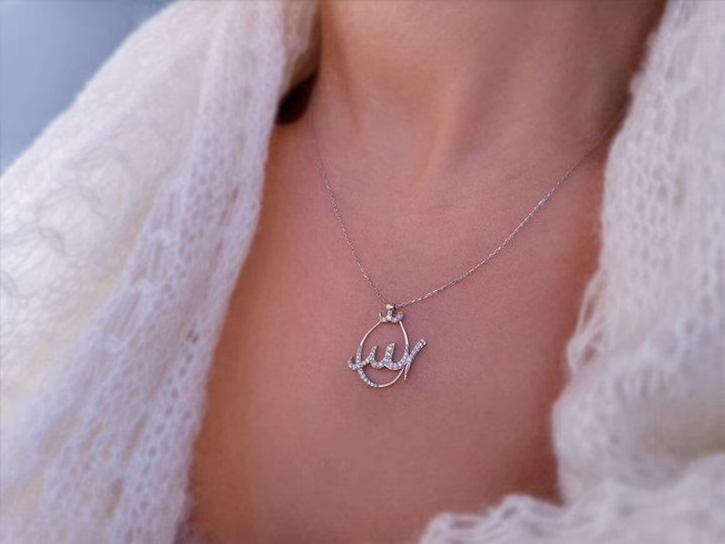 Allah 925 Silver Necklace