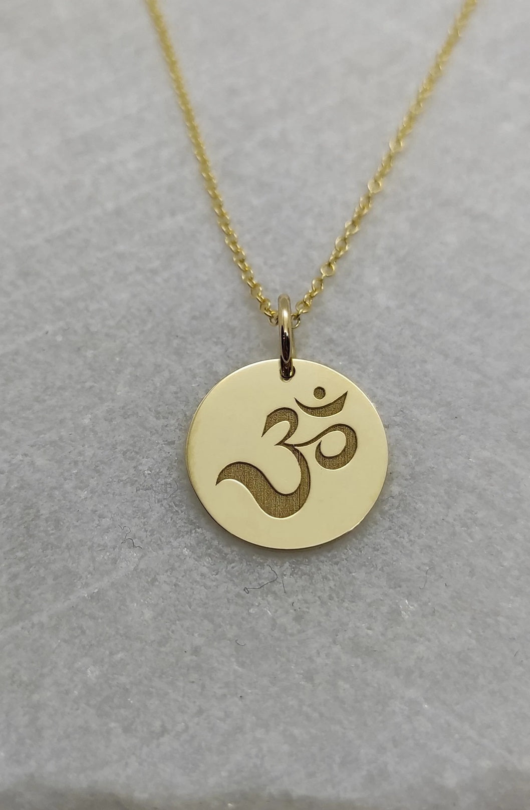 Om 925 Silver Necklace