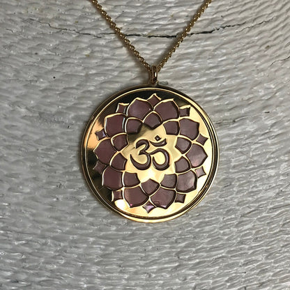 Om 925 Silver Necklace