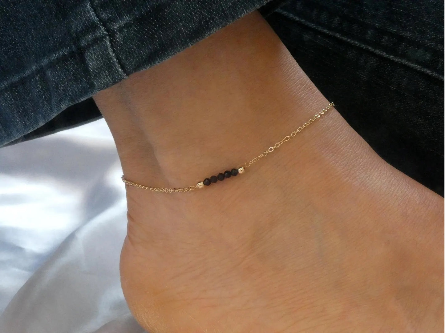 Petite 925 Silver Anklet