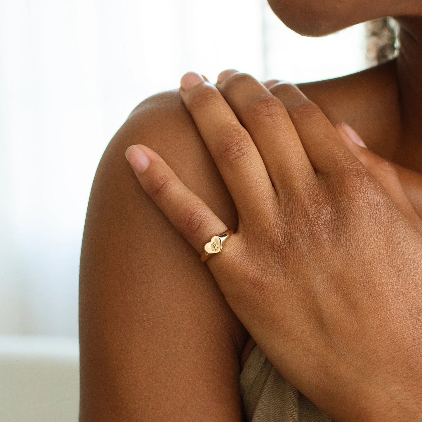 Signet 925 Silver Ring Set