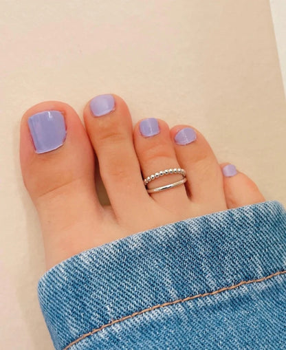 Beaded 925 Silver Toe Ring