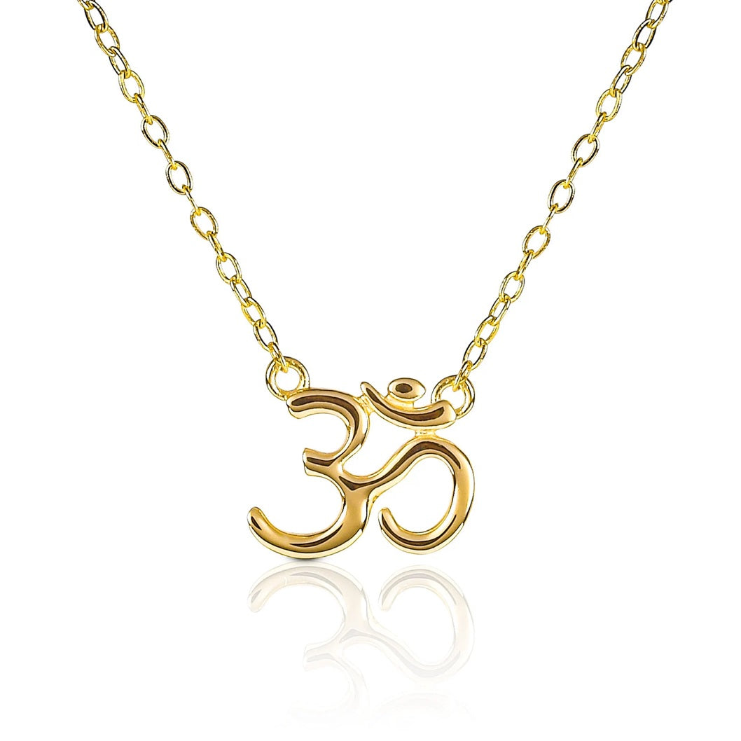 Om 925 Silver Necklace