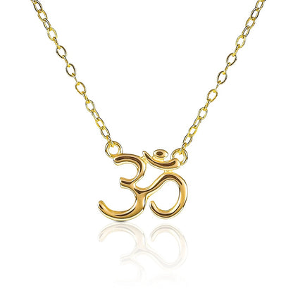 Om 925 Silver Necklace