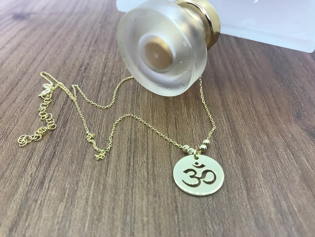 Om 925 Silver Necklace