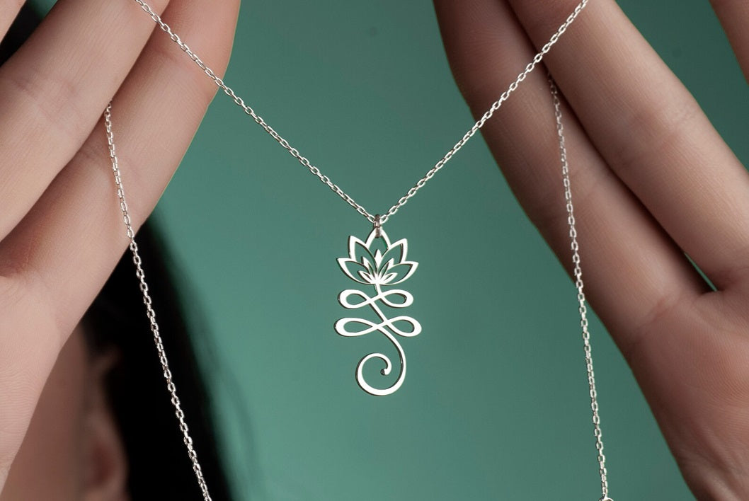 Om 925 Silver Necklace