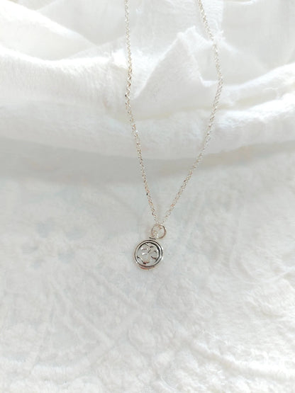 Om 925 Silver Necklace