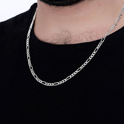 Figaro 925 Silver Men's Chain