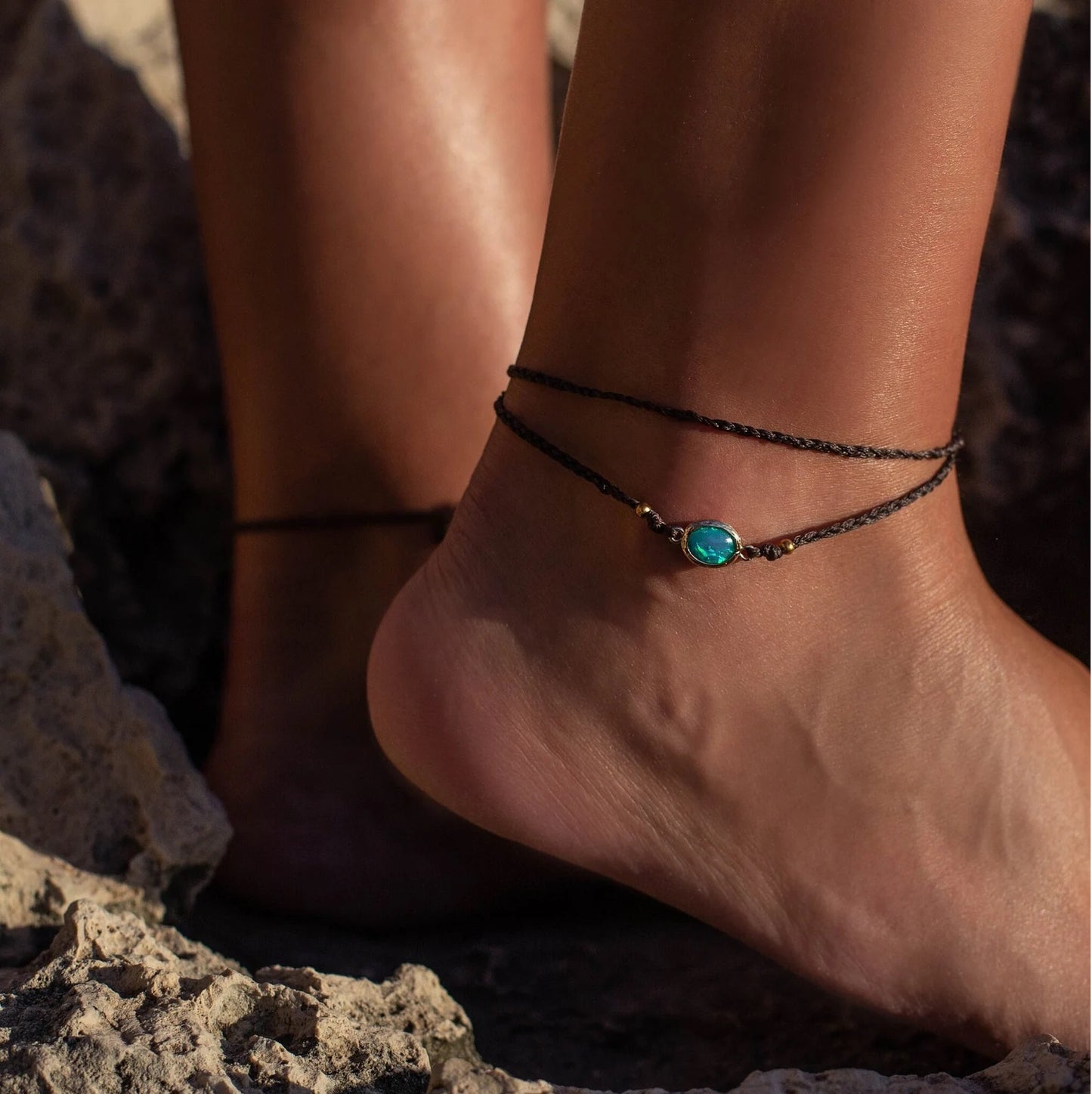 Hawaiian 925 Silver Anklet