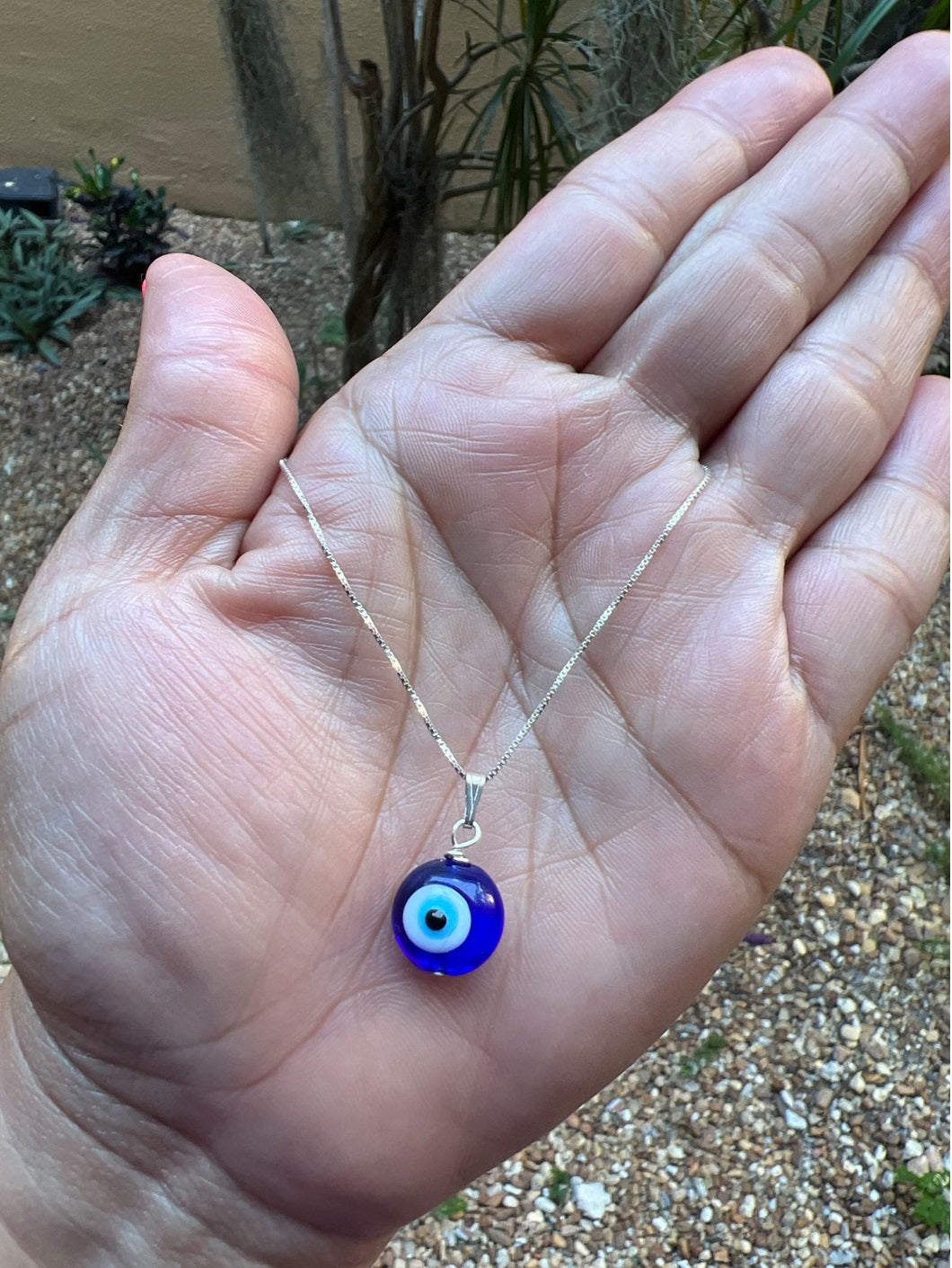 Amulet Evil Eye 925 Silver Necklace