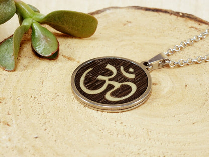 Om 925 Silver Necklace