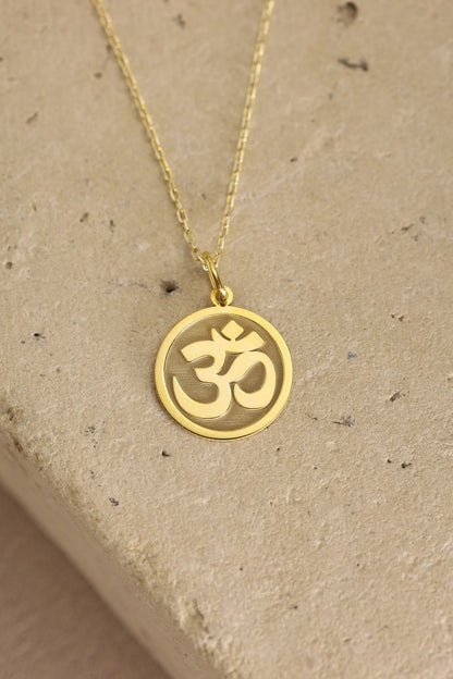 Om 925 Silver Necklace