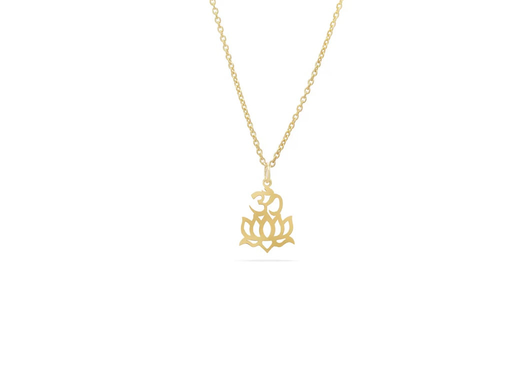 Om 925 Silver Necklace